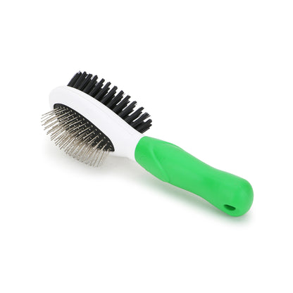 BASIL Brush & Comb for Dog Grooming, 2-in-1 Brush Comb