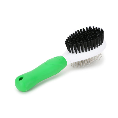 BASIL Brush & Comb for Dog Grooming, 2-in-1 Brush Comb