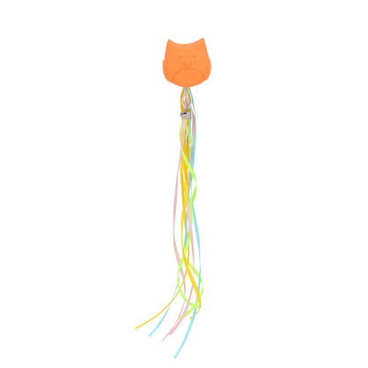 BASIL Cat Chew Toy with Strings (Orange)