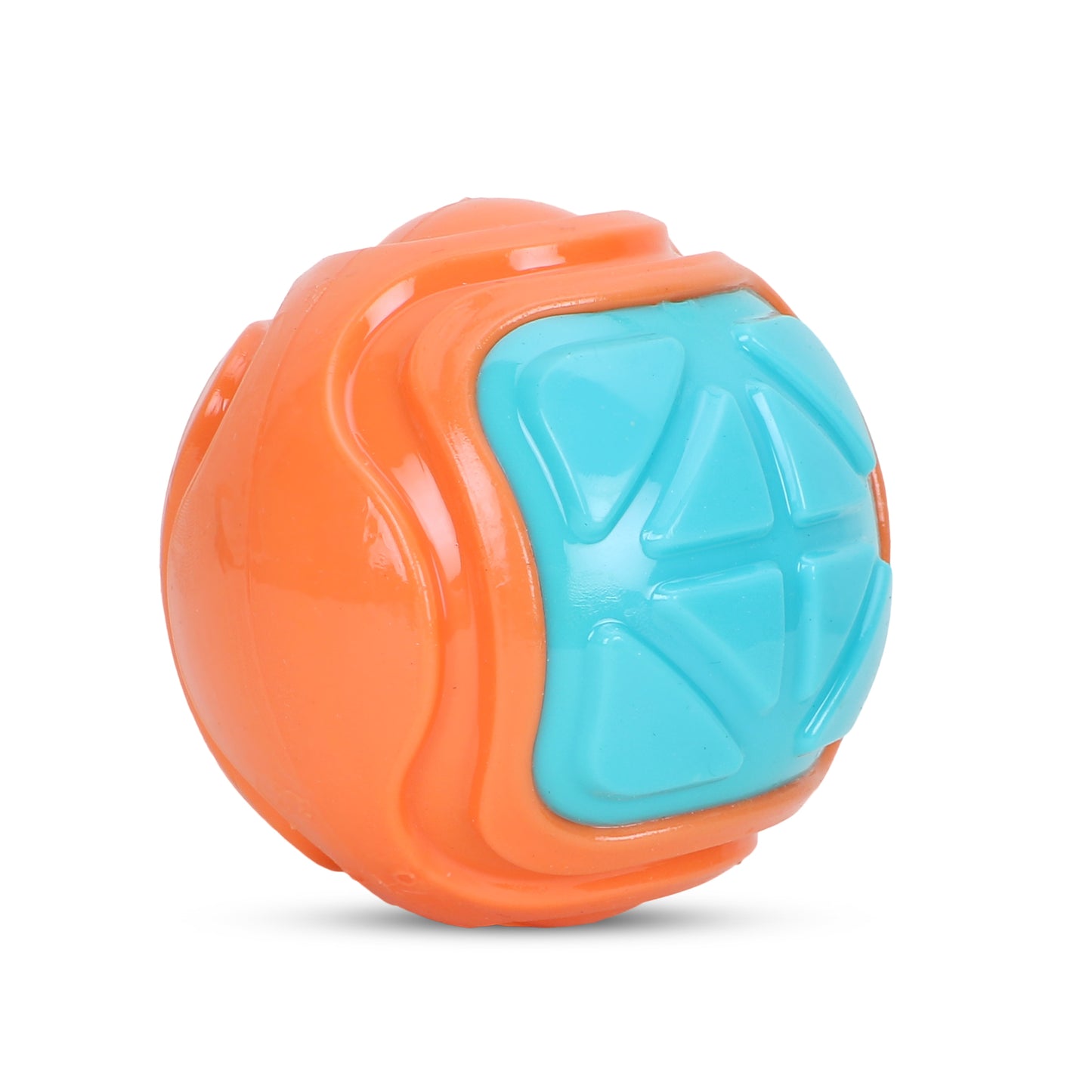BASIL Bounce and Squeak TPR Ball for Dogs & Puppies