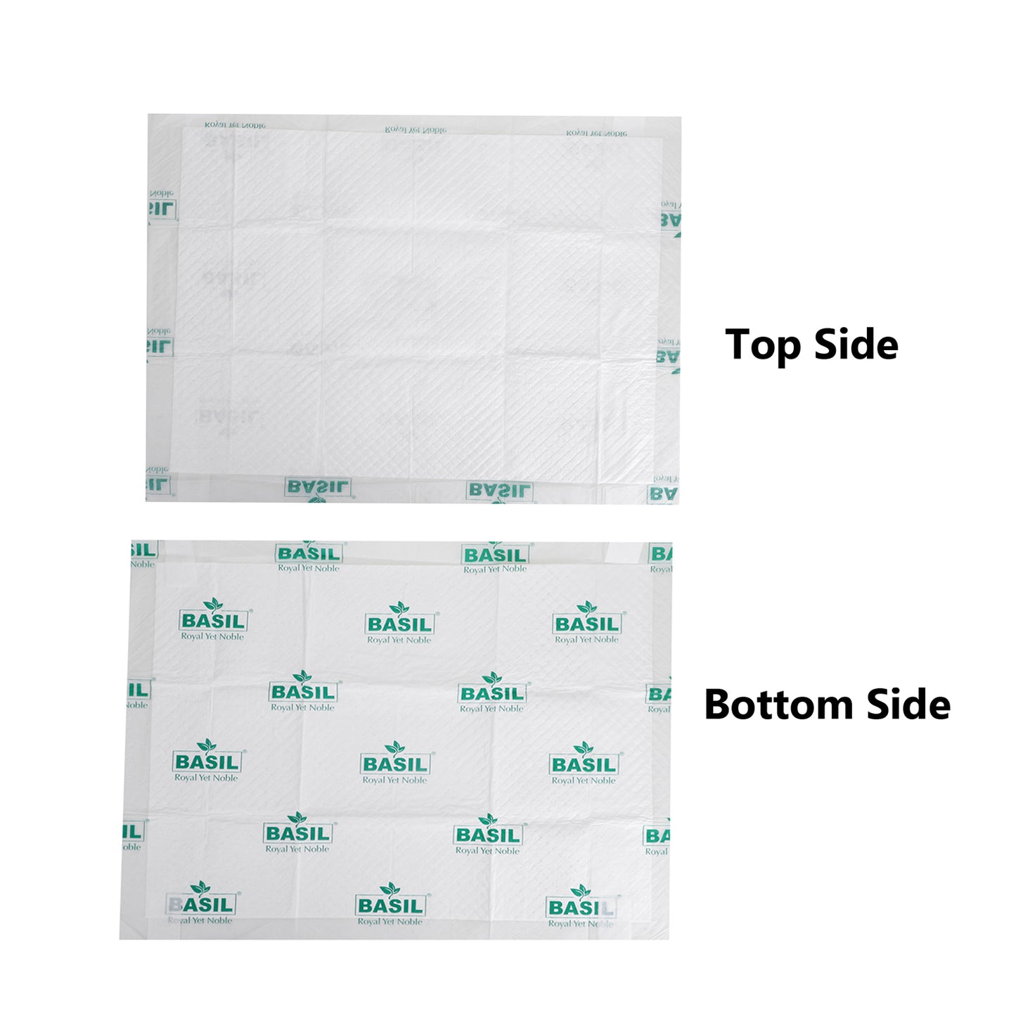 BASIL Puppy Training Pee Pads for Pets (Size - 45X60cm)