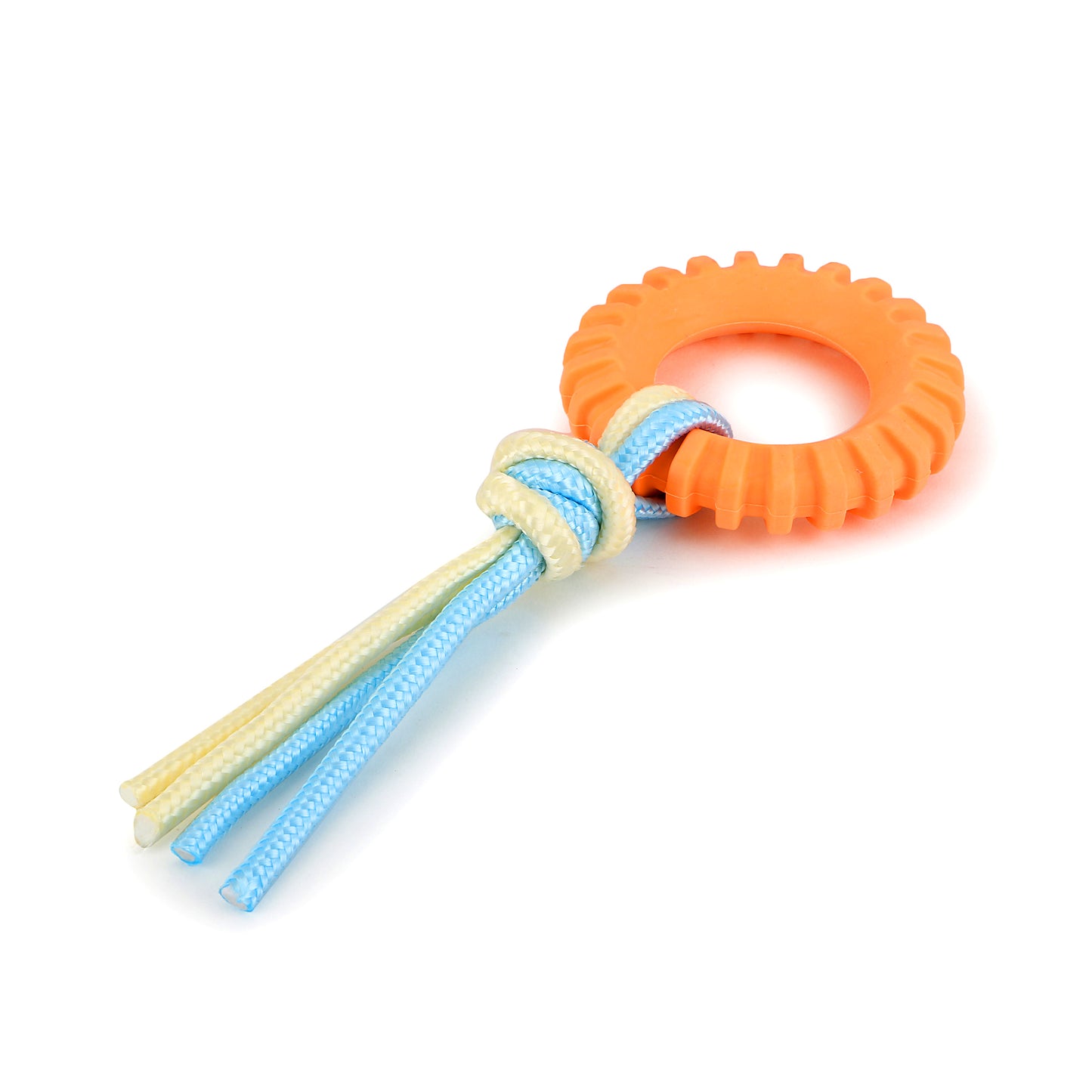 BASIL Ring with Rope Toy for Puppy & Dogs