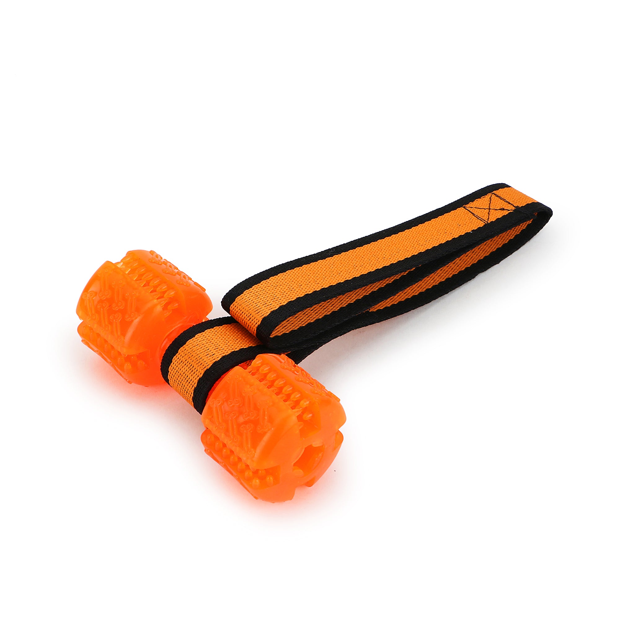 BASIL Dumbbell Treat Toy with Rope for Dog Puppy