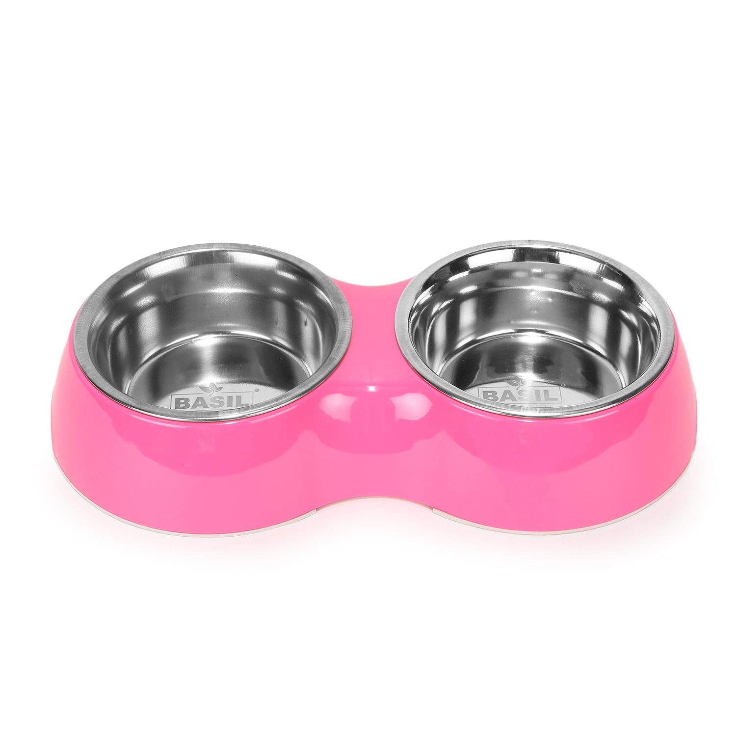 Pink dog best sale food bowls