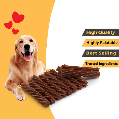 BASIL Immune Care Twisted Chew Sticks for Dogs & Puppies | 200 Grams